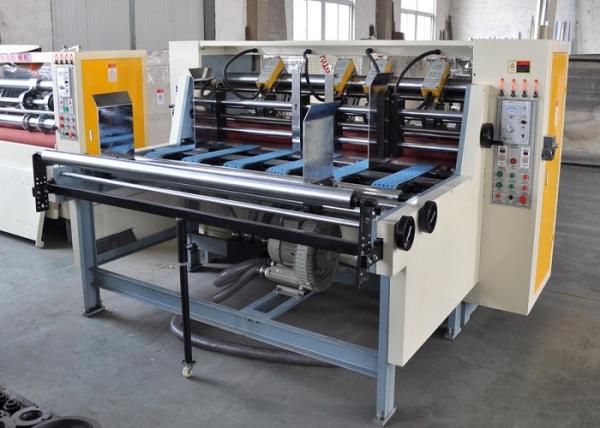 Corrugated Paperboard 1800mm Thin Blade Slitter Scorer Machine Automatic Belt Feeder
