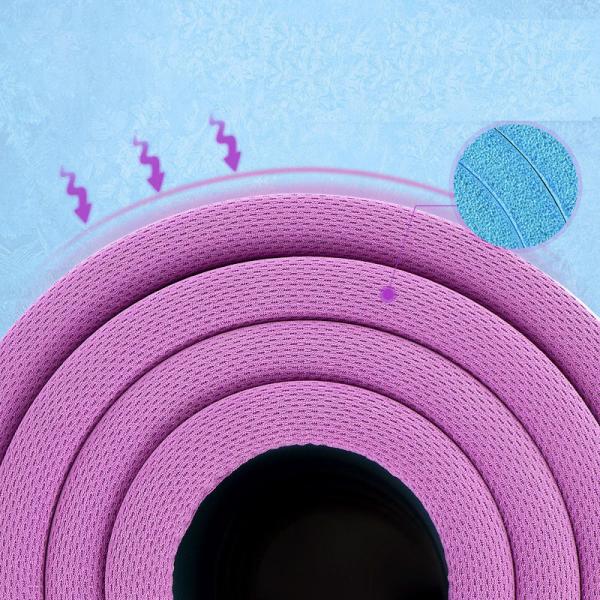 183cm NBR Children'S Yoga Mat Thicker High Density Foam Yoga Mat For Kids With Cartoon Pattern