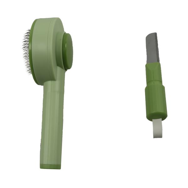Cat Pet Grooming Brushes And Combs Deep Hair Removal Comb For Dogs Massage Circular Needle 115g