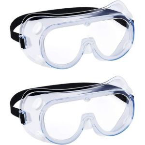 Anti-Fog Scratch-Resistant UV-Protection Safety Goggles for Industrial and