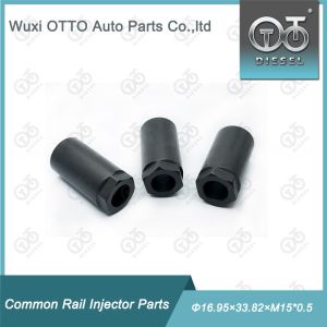 High-speed Steel Common Rail Nozzle Nut Φ16.95×33.82×M15*0.5 for Injector A2C9626040080 / A2C59514912 ISO9001 Certified
