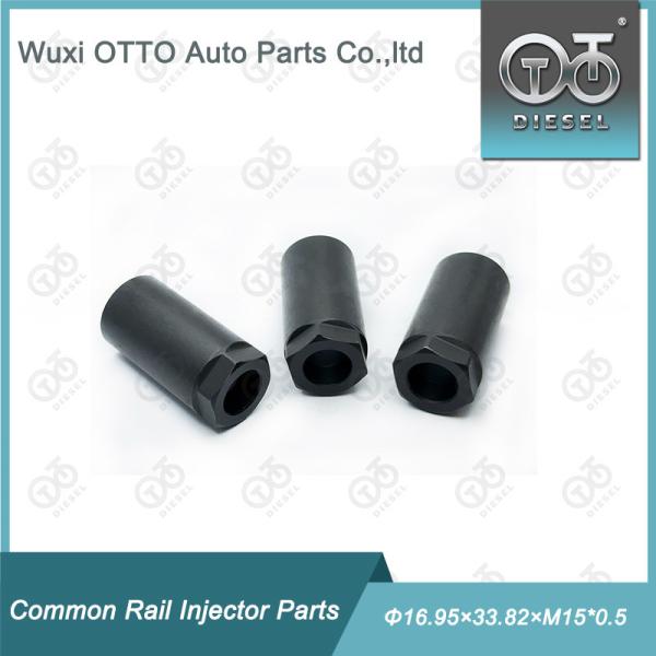 High-speed Steel Common Rail Nozzle Nut Φ16.95×33.82×M15*0.5 for Injector A2C9626040080 / A2C59514912 ISO9001 Certified