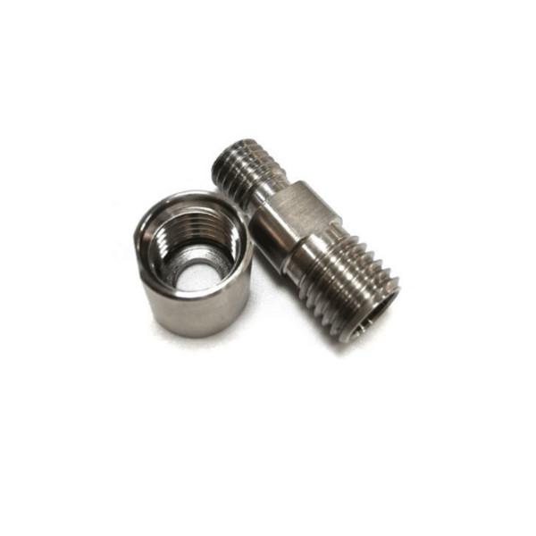 Peças torneadas CNC de alumínio anodizado 6061 OEM microusinagem