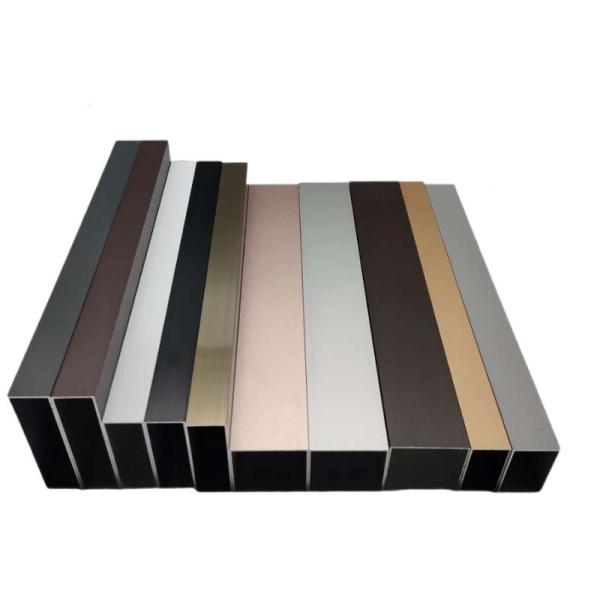 Aluminum Window Profiles 4.0m/5.8m/6.0m Mill Finish/Anodized/Powder Coated/Wood Grain/Polished/Brushed