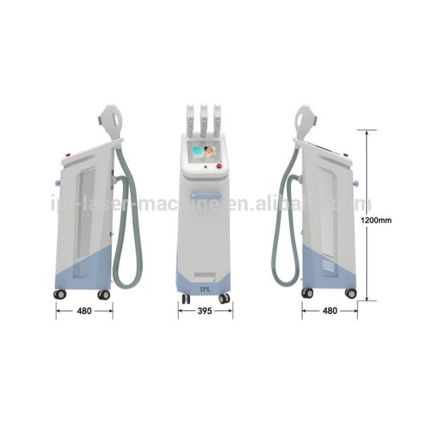 Factory Price Vertical 3 handles Elight Laser IPL Hair Removal skin tightening Machine