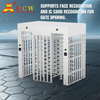 Pleine porte de rotation de tourniquet de sécurité de taille d'AC220-240V OU d'entrée de code