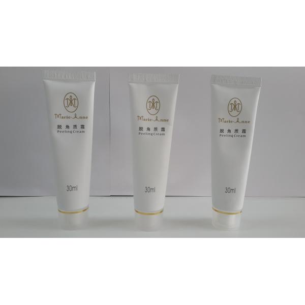 30 мл белого мягкого алюминиевого барьера ламинированной косметической пластиковой трубы для очистки крема упаковки