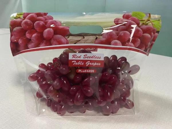 Fresh Lettuce Salad Fruits Pouches BOPP Anti Fog Leafy Vegetables Packaging Bags, vegebag, Print Logo