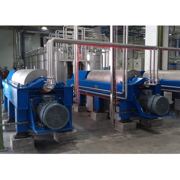 Stainless Steel 304 Decanter Centrifuge for Automatic Continuous Operation with 501-1000l/h Capacity