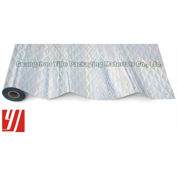 Paquete prismático de plata rollo de la hoja del laser de la base de 1 pulgada