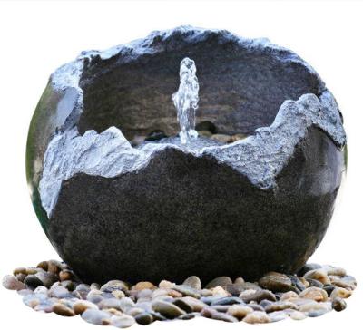 Polised Finishing Modern Garden Fountains / Small Outdoor Fountains With Lights 