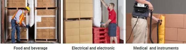 Inflatable Void Fill Air Cushion, Pillow Dunnage Airbags, Shipping Container Cagoes Protection