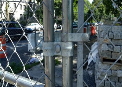 Portable 6ft X 12ft Temporary Chain Link Fence Diameter 2.5mm / 2.7mm