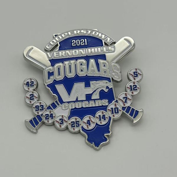 Custom LED pin badge Fashional Promotional Cheap Led Badge lapel pin