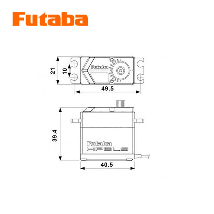 2024 Original Futaba HPS A700 Super Torsion Brushless Digital Remote Flight Steering Servo Motor Drone Accessories