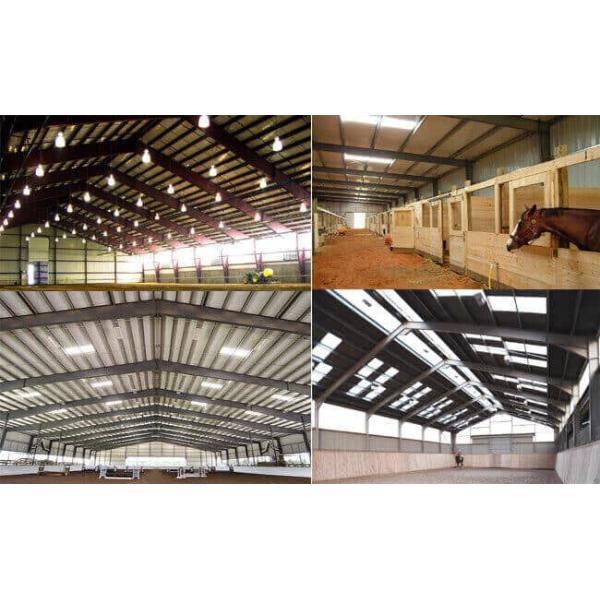 Prefabricated Steel Structure Steel Horse Stable Building