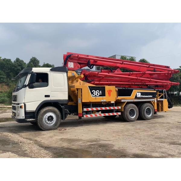 Германия SG5267THB Putzmeister Volvo использовала тележку 36m конкретного насоса