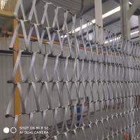 1,2 milímetros de fio liso Mesh Conveyor Belt Cladding Balance da relação espiral tecem