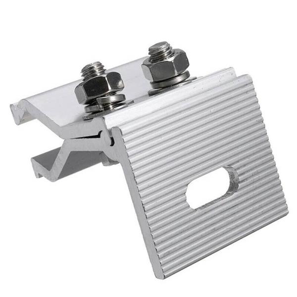 CE Solar Mounting Accessories Stainless Steel Metal Roof Solar Panel Mounting Clamps