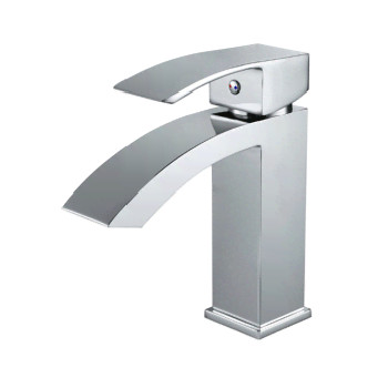 Contemporary Bathroom Faucets Stainless Steel Single Hole Basin Tap