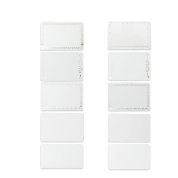 Double Sided Metal Aluminum Sublimation Business Card Blanks