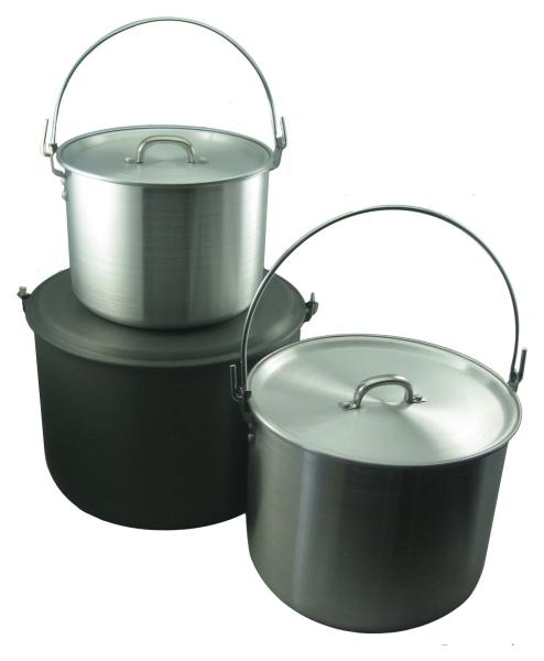 ALUMINIUM STOCK POT WITH PAIL