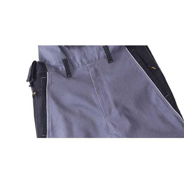 Men'S Cotton Workwear BP003 Bib Pants Strech Workwear