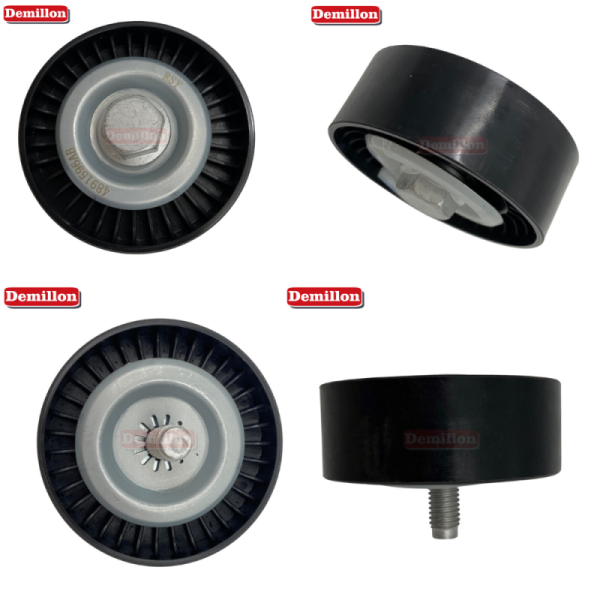 4891596AB Demillon Auto Parts Engine Systems Engine Belt Tensioner Pulley Drive Belt Idler Pulley for Jeep Dodge Journey