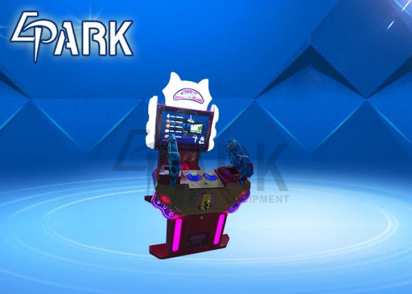 Frozen Heroes Electric Shooting Arcade Machines For Kids CE Certificate