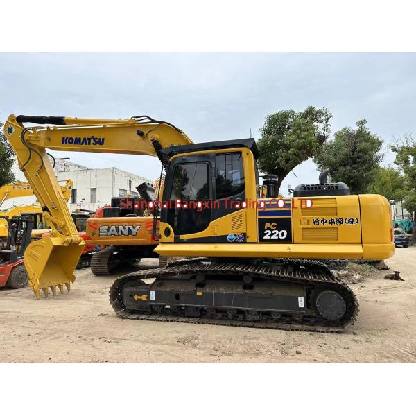 Mini Excavator Komatsu PC220-8 with Cummins Engine Strong Power and Hydraulic Stability