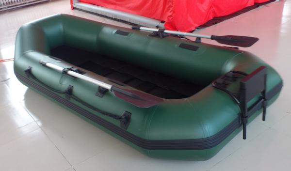 Durable 2m Folding Inflatable Boat With Air Mat Floor CE approved
