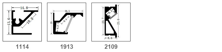 SMD 2216 профиль установки СИД профиля прокладки СИД 3535 неофициальных советников президента алюминиевый