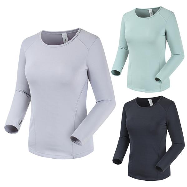 ориентированный на заказчика Hoodie спорт шить женщин Flatlock вокруг рубашек пота шеи