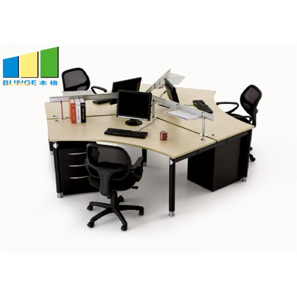 Commercial 4 Seat Cubicle Desk Modern Table Modular Office Workstation Cabinet Office Furniture