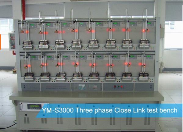 Close-Link Three Phase Energy Meter Test Bench with Isolated CT for 24 Positions