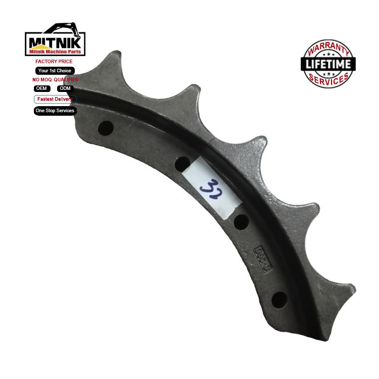 Casting Chain Drive Sprockets for D6D D6R D6M D6H D68EX Bulldozer Undercarriage Parts