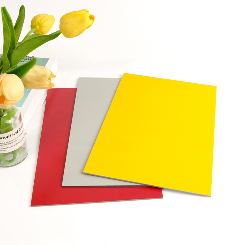 Fireproof 0.5mm Aluminum Composite Panel For Exterior Wall Cladding