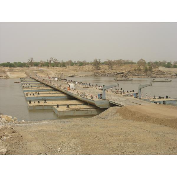 Reusable Pontoon Platform Temporary Floating Pontoon Bridge