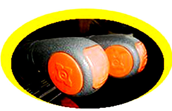 Diesel Forklift Material Handling Lifting Equipment 1070x125x45mm Dimension