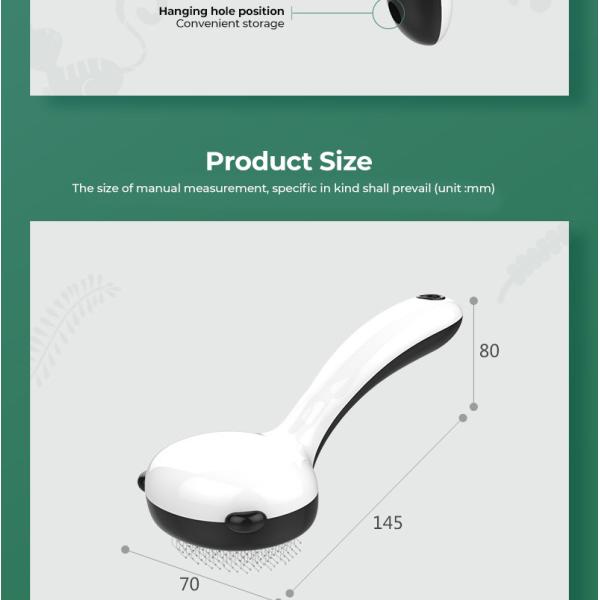 Панда домашний уход щетка Игла гребешок щетка для собак домашний уборщик щетка