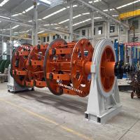 Máquina de encalhamento planetária do fio com torção traseira para o pagamento fora do diâmetro dos carretéis 250 milímetros a 800 milímetros