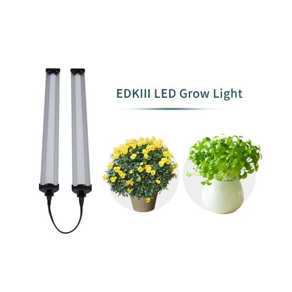 SMD2835 EDK 24W Vertical Farming Dimmable LED Grow Lights OEM Services