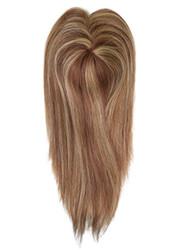 8-16 pouces Toppers de cheveux naturels 100% Topper de cheveux humains