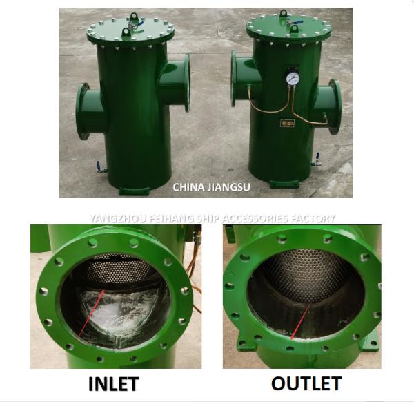 Einfachfilter-Simplex Oil Filter-Single Oil Filter Dn300 Pn16 Cast Steel Body Stainless Steel Filter