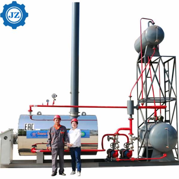 Caldeira térmica orgânica horizontal do óleo do portador de calor 1200KW para Derretimento-fundido linha não tecida e de Maskproduction