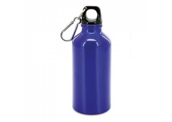 400ml Aluminum Sports Drinking Bottle with carabiner