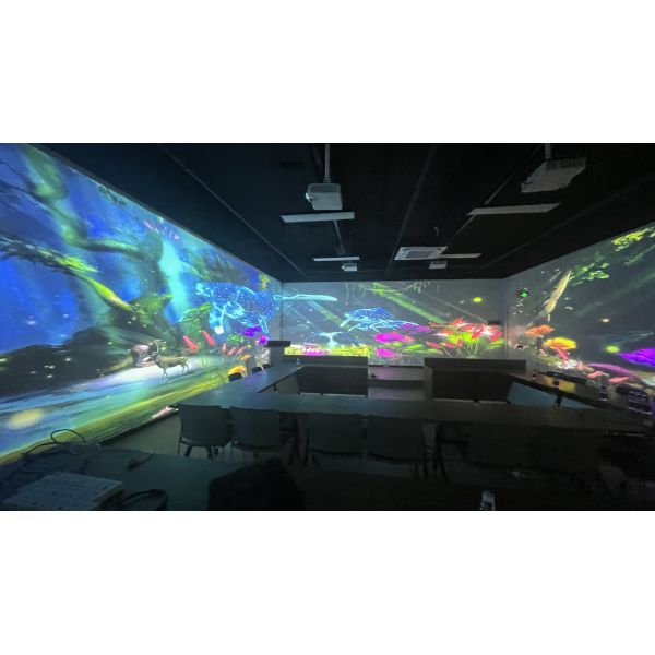 Outdoor/Indoor Interactive Multimedia Projector 3D Immersive Mapping Hologram 360 Projection