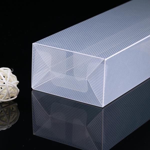 Dekun Rectangular Clear PVC Gift Box PP Plastic Gift Storage Box Packaging With Logo