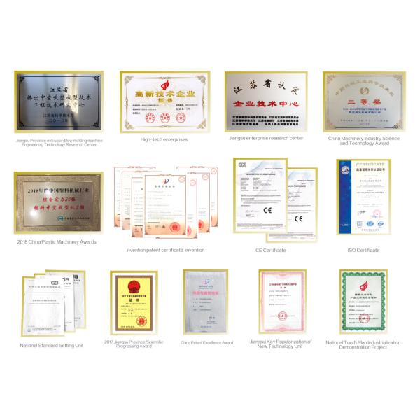 3500 BPH Hollow Fully Automatic Plastic Bottle Making Machine Double Station