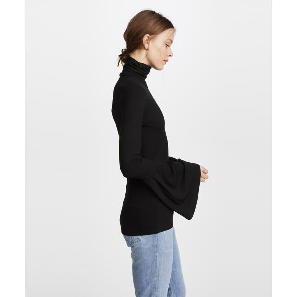 Clothing Women Long Bell Sleeve T Shirt Women